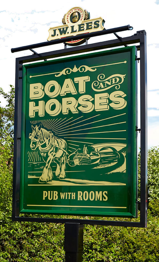 Pub sign - Maria Morris Couture